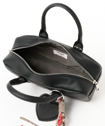 BEAMS HEART BOSTON BAG WITH CHARM