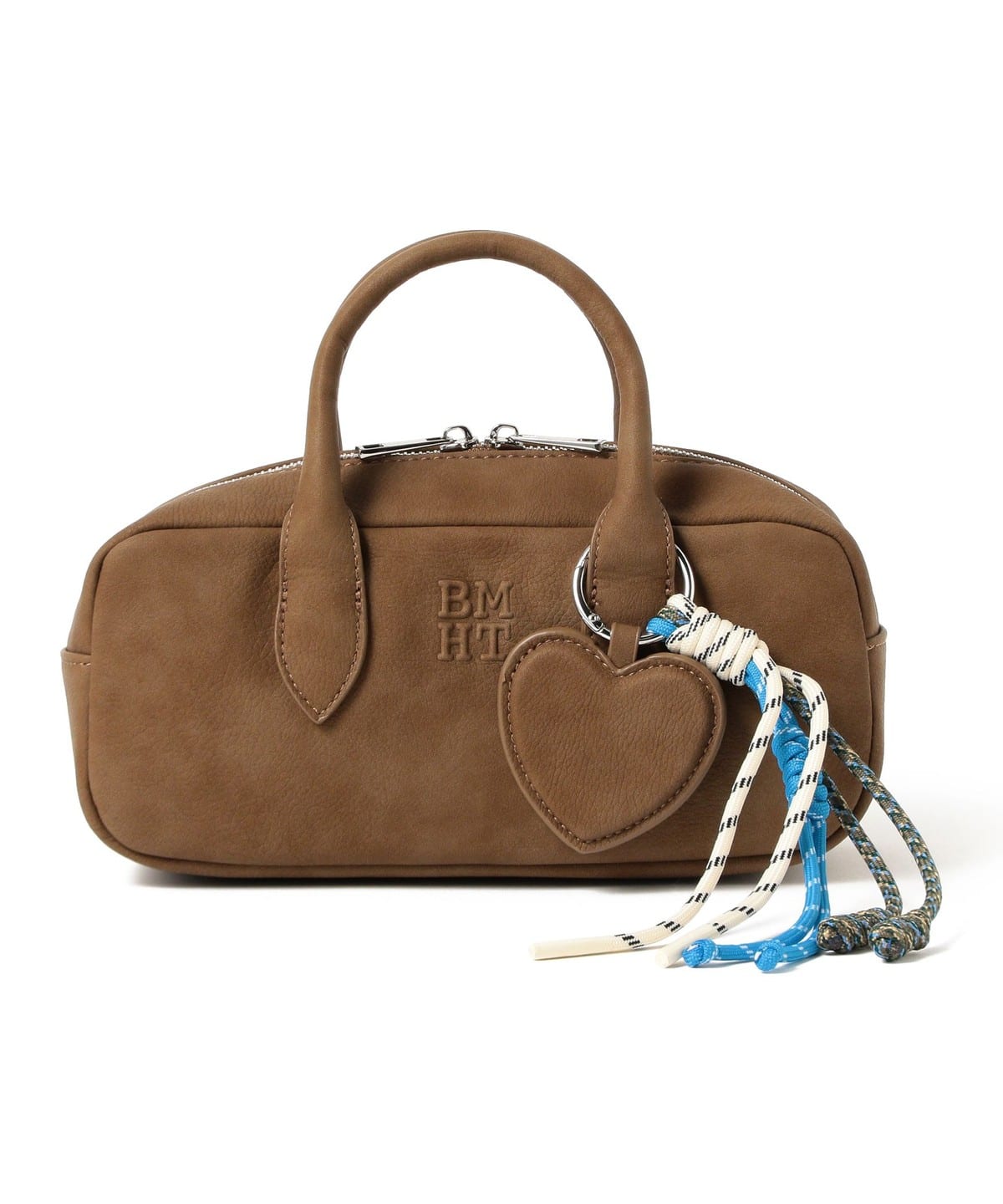 BEAMS HEART BOSTON BAG WITH CHARM