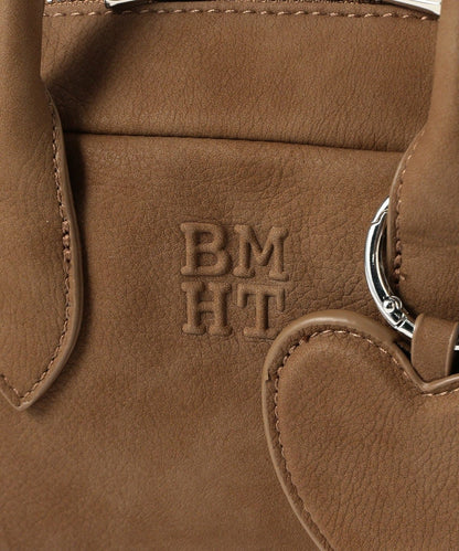 BEAMS HEART BOSTON BAG WITH CHARM