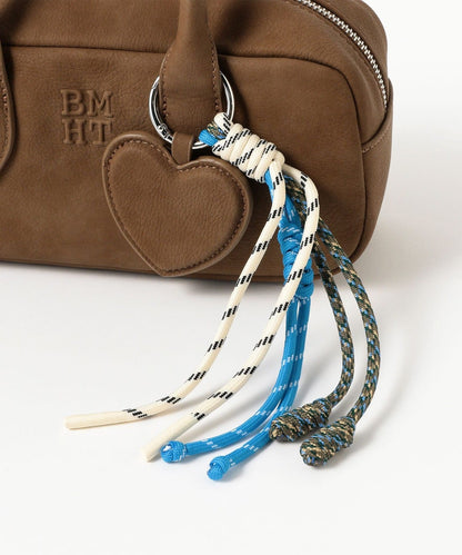 BEAMS HEART BOSTON BAG WITH CHARM