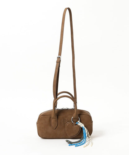 BEAMS HEART BOSTON BAG WITH CHARM