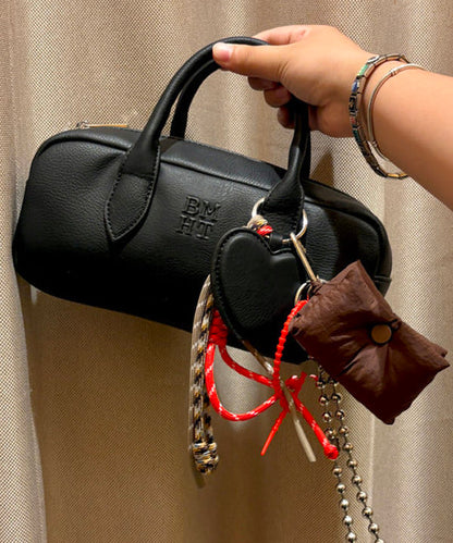 BEAMS HEART BOSTON BAG WITH CHARM