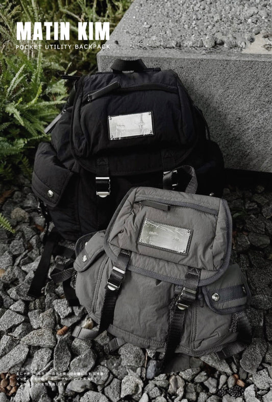 MATIN KIM - POCKET UTILITY BACKPACK