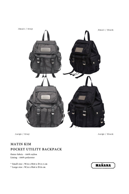 MATIN KIM - POCKET UTILITY BACKPACK