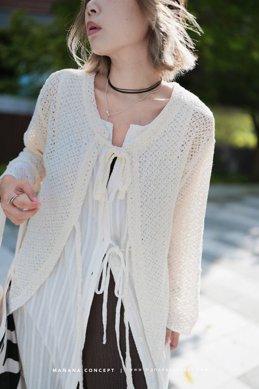 CA653 CROCHET RIBBON OUTER