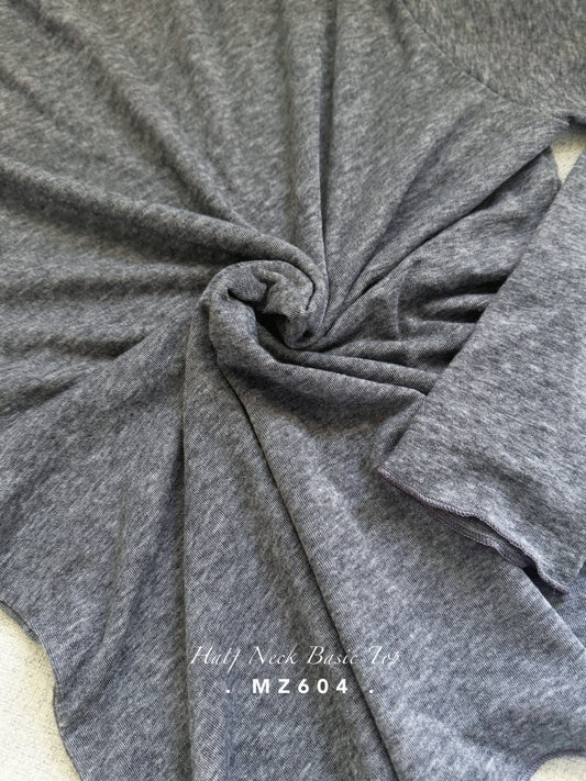 MZ604 HALF NECK BASIC TOP