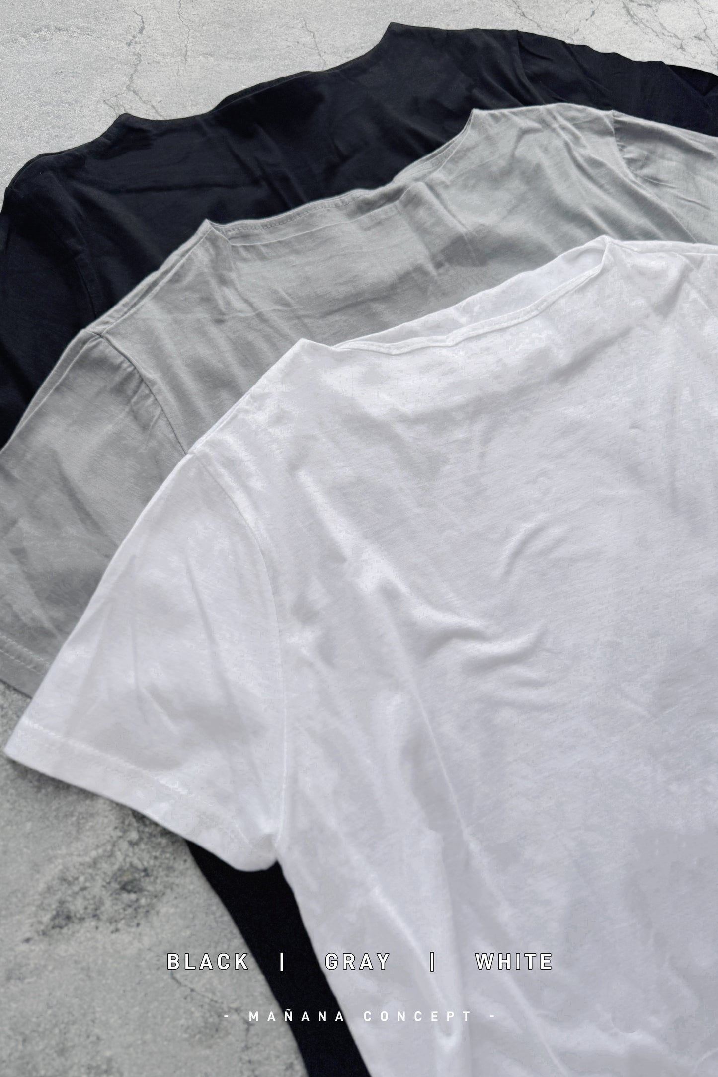 MZ751 CREW NECK T-SHIRT 【 2件減-$20 】