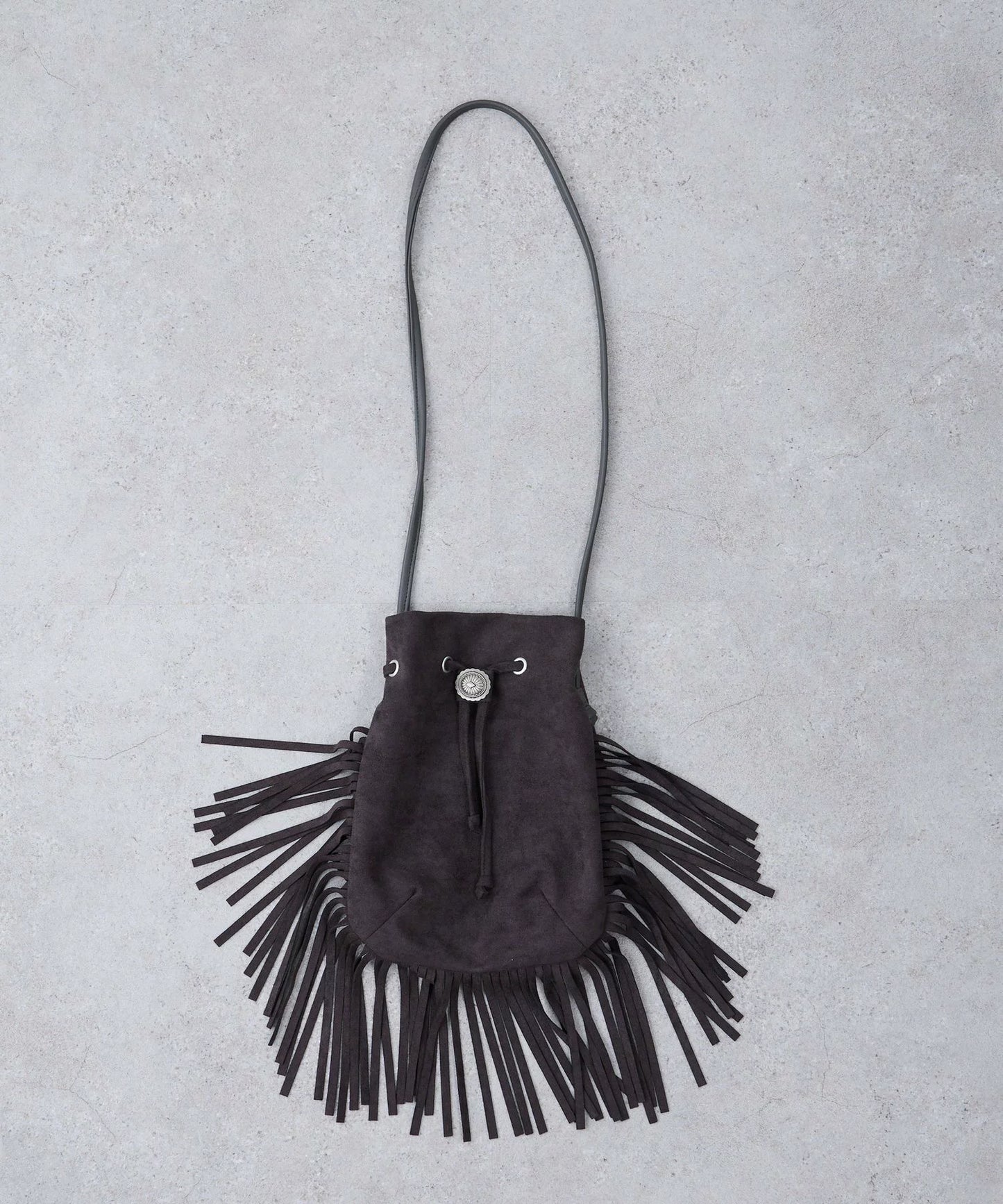 NA444 CONCHO SUEDE BAG