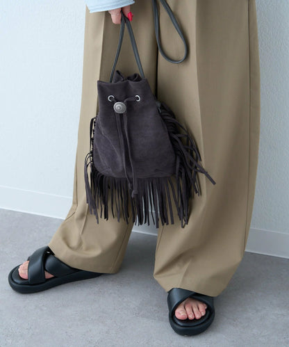 NA444 CONCHO SUEDE BAG