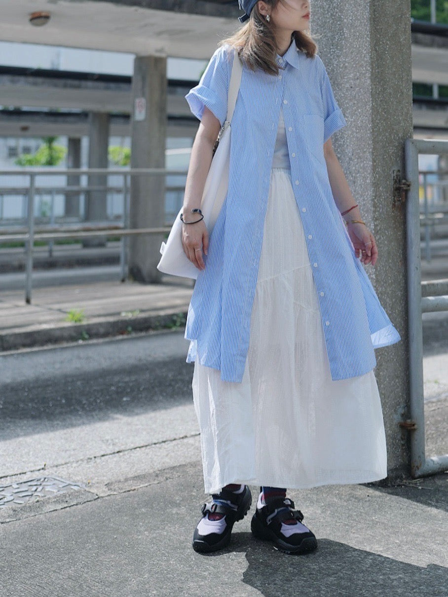 MZ750 FULL SLEEVE SHIRT DRESS