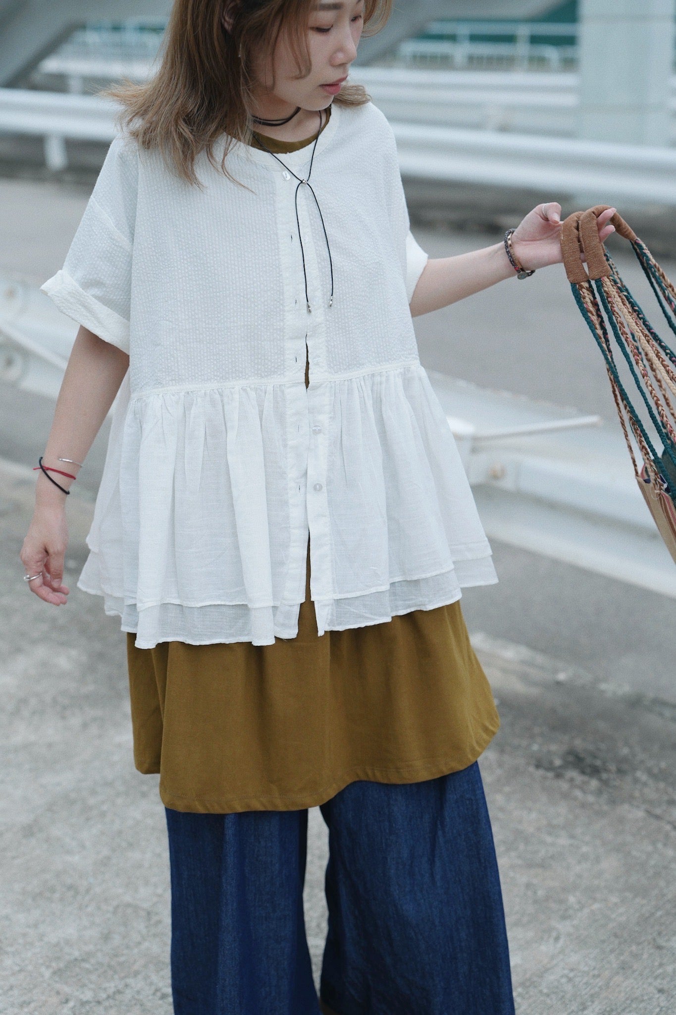CA700 DOUBLE LAYERED TOP