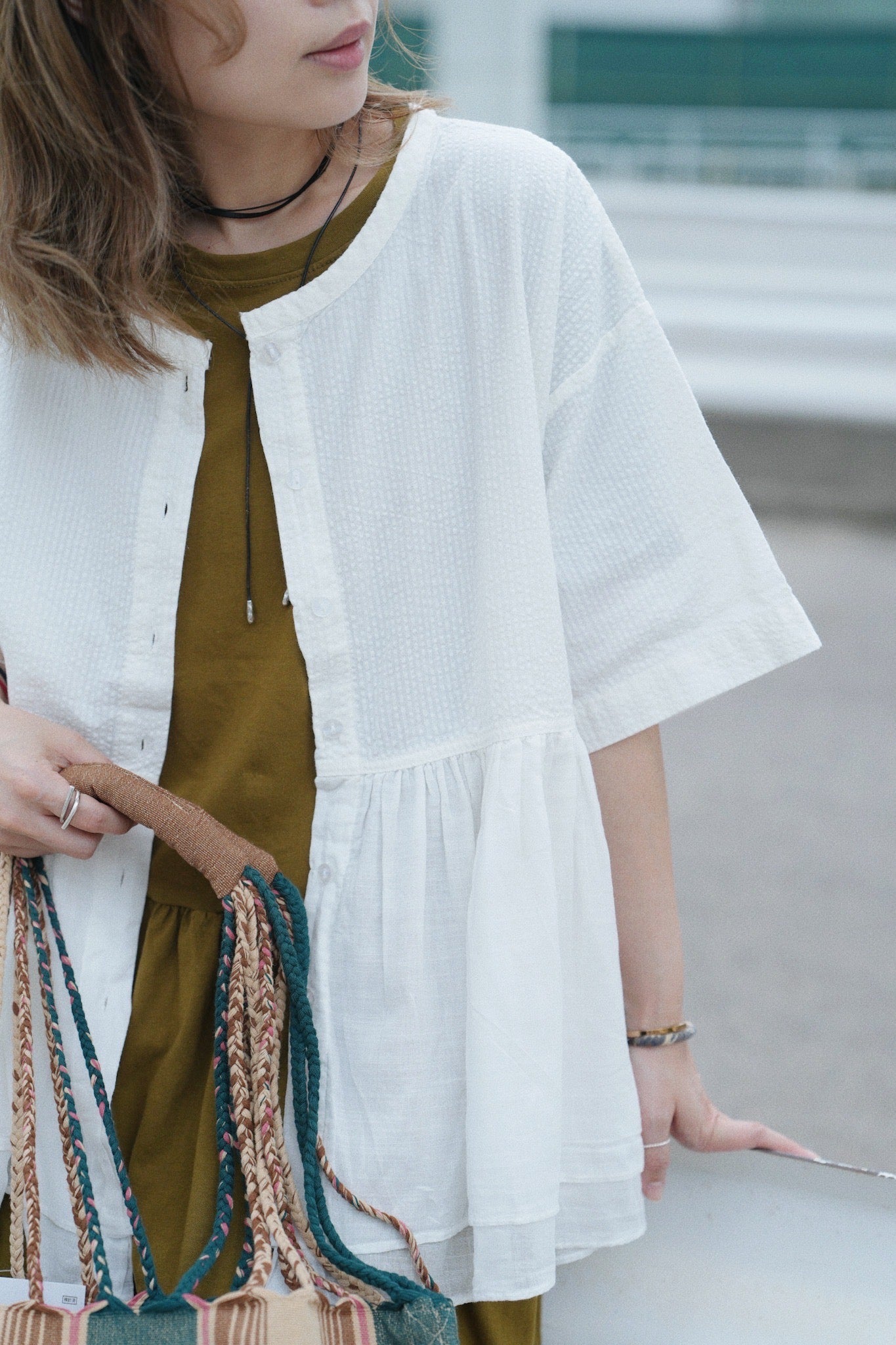 CA700 DOUBLE LAYERED TOP