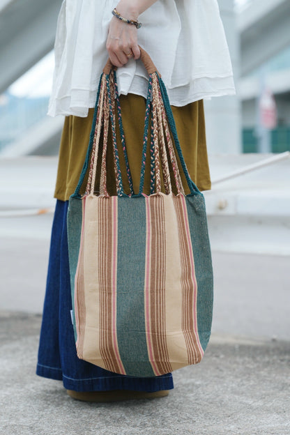NA438 🇯🇵DULTON HAND-WOVEN HAMMOCK BAG