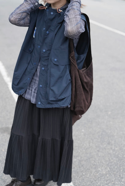 MZ970 OVERSIZED HOODED VEST