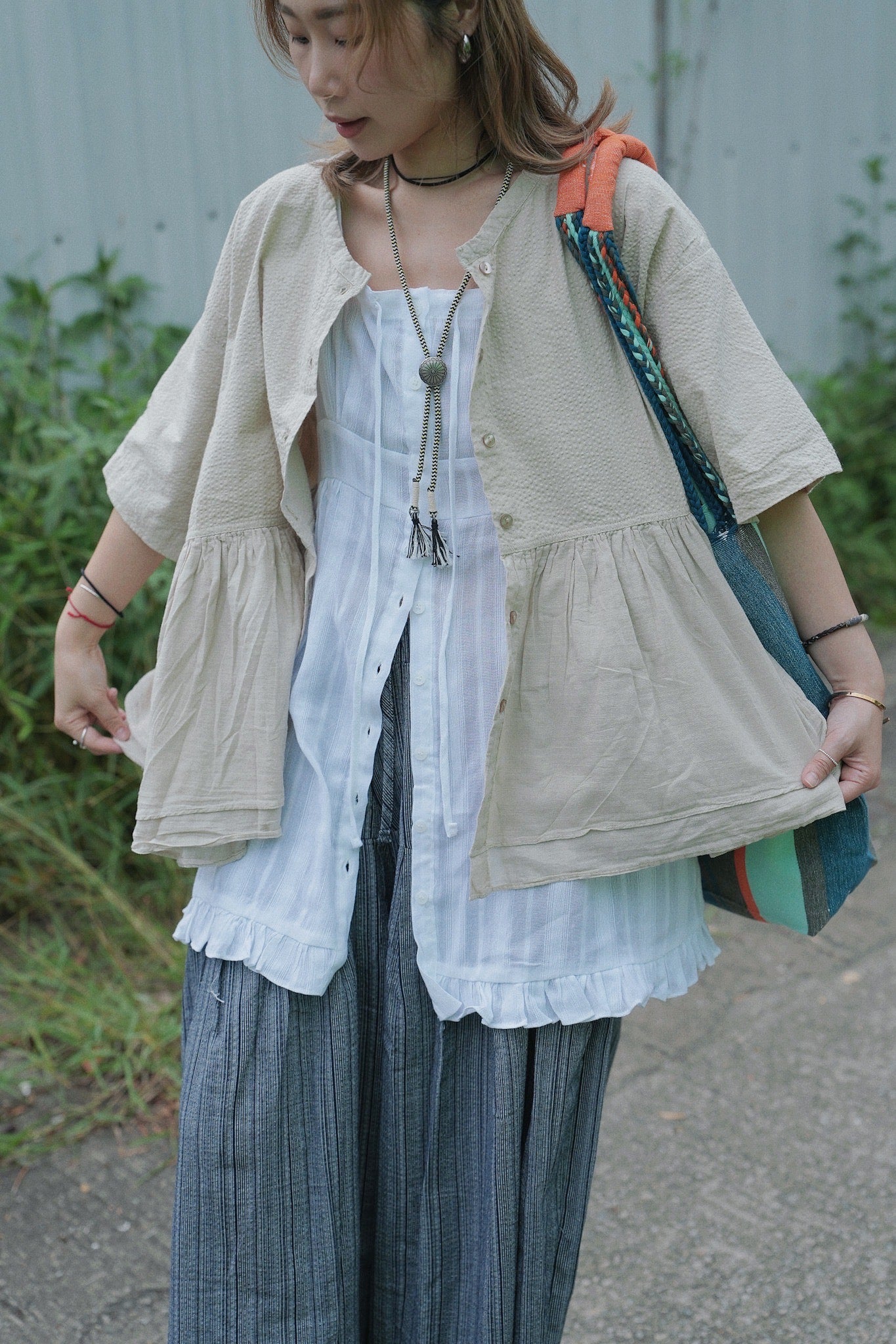CA700 DOUBLE LAYERED TOP