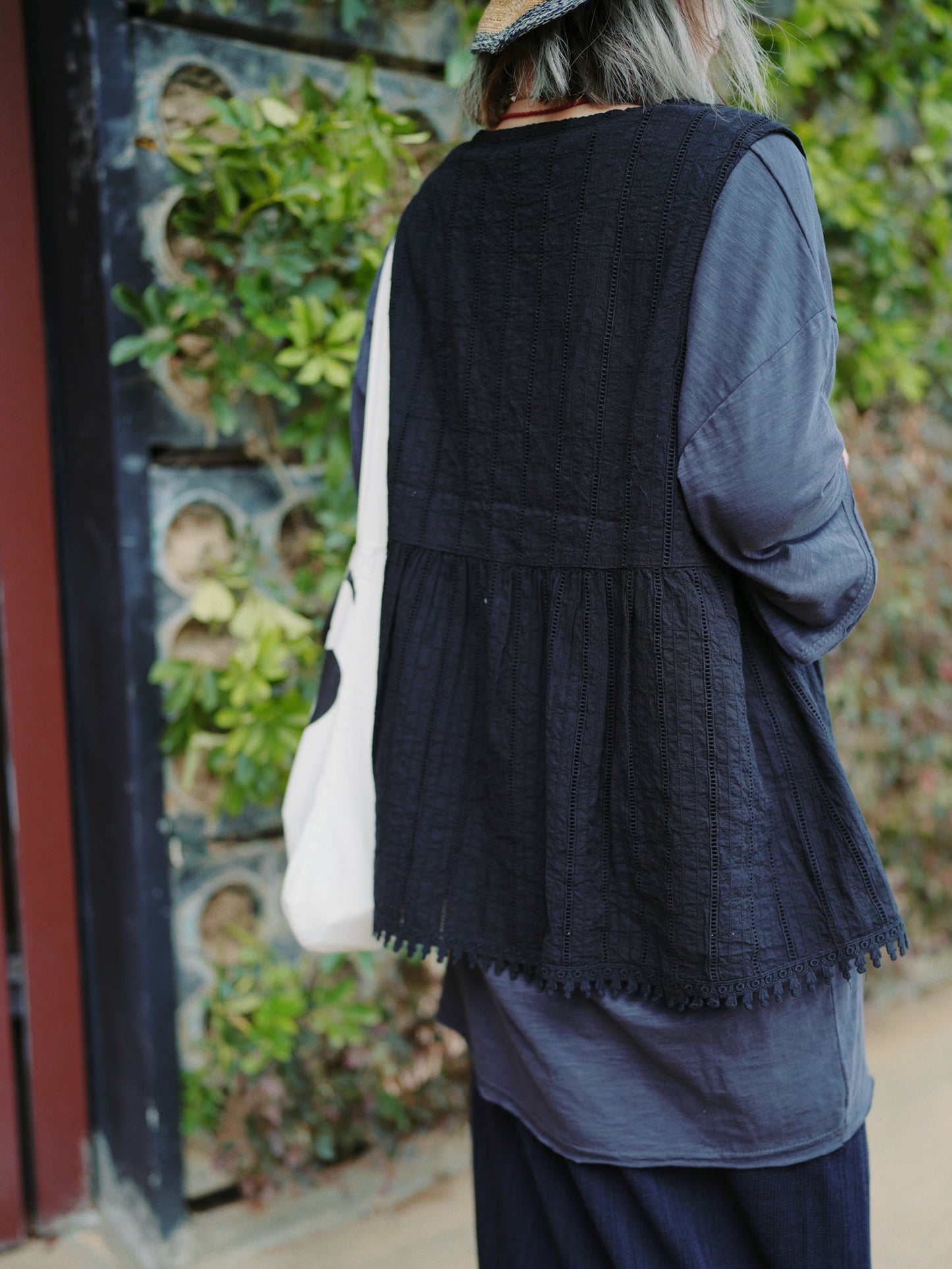 MZ388 SLUBBY LOOSE-FIT TOP【 買2件即減-$30 】