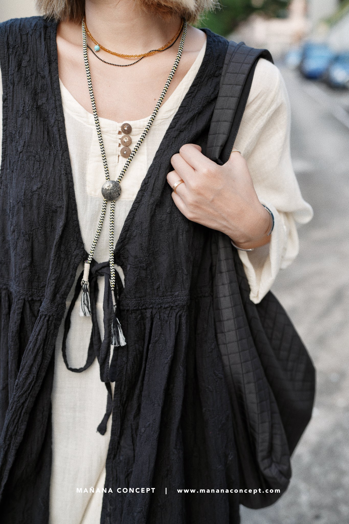 NA404 NATURAL COTTON POCKET DRESS