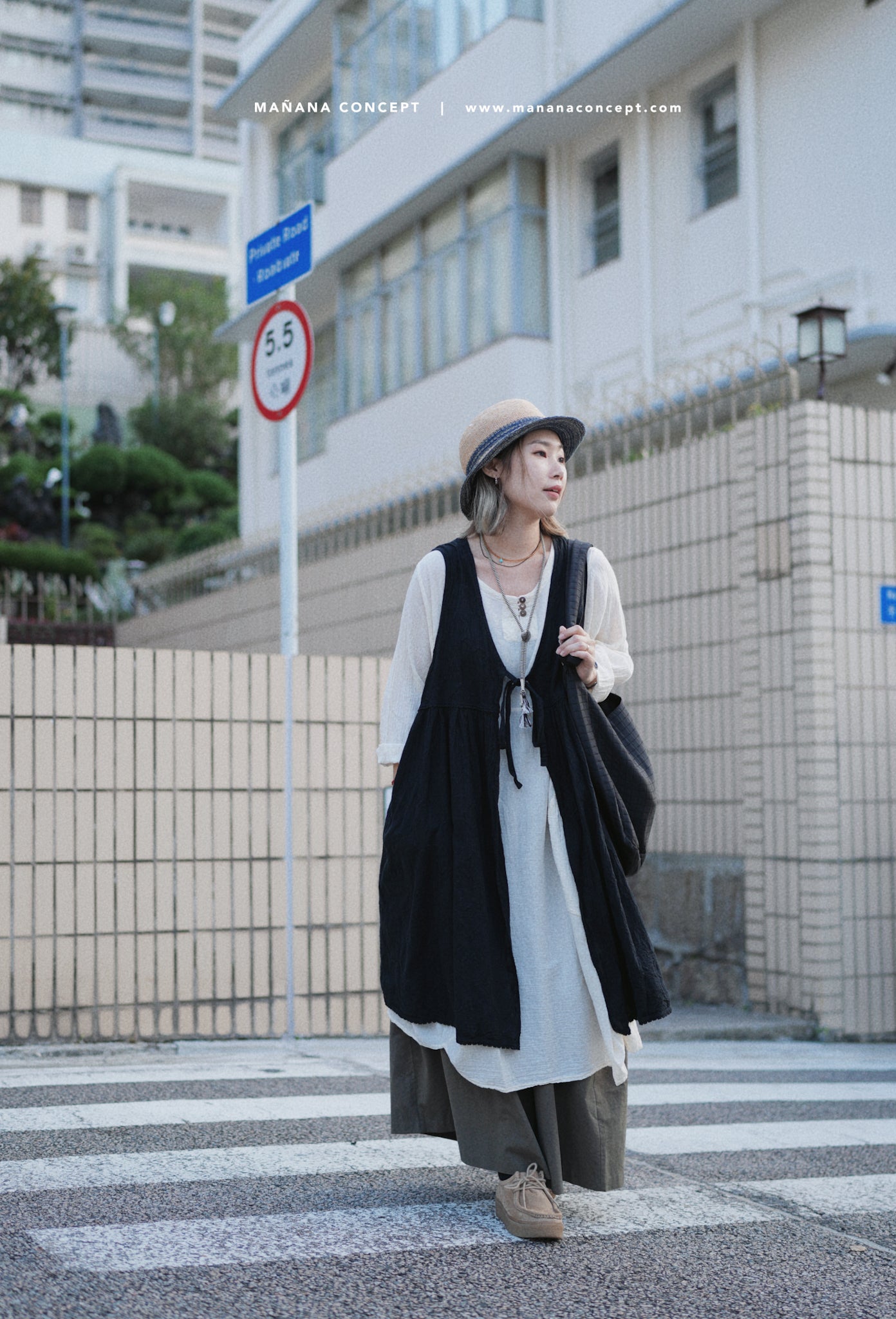 NA404 NATURAL COTTON POCKET DRESS