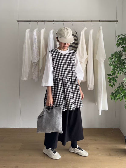 MZ836 OVERSIZED CREW NECK PLAIN SHIRT
