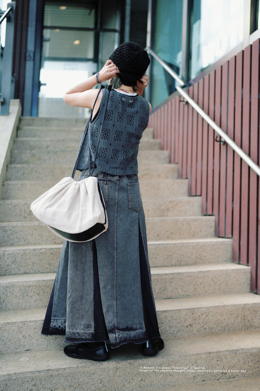MZ381 Canvas Shoulder Bag