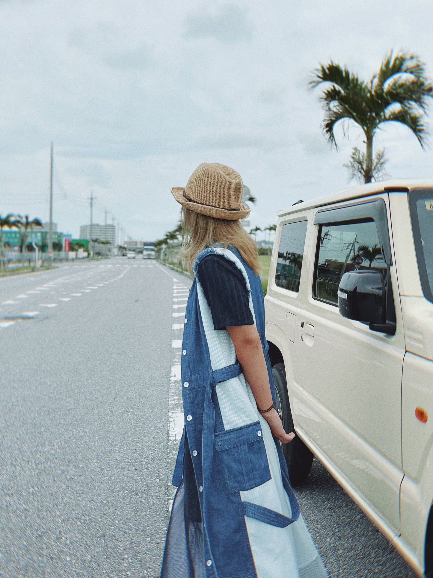 MZ-189 Lily Trilby Straw Hat