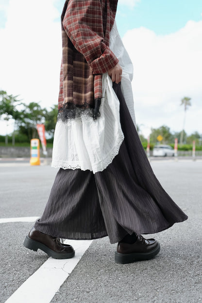 NA492 COOLING RAYON STRIPED CULOTTES