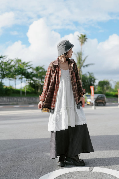 NA492 COOLING RAYON STRIPED CULOTTES