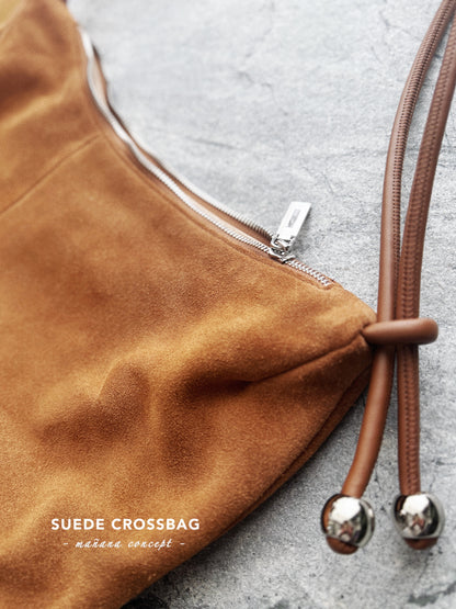 MZ613 SUEDE CROSSBAG