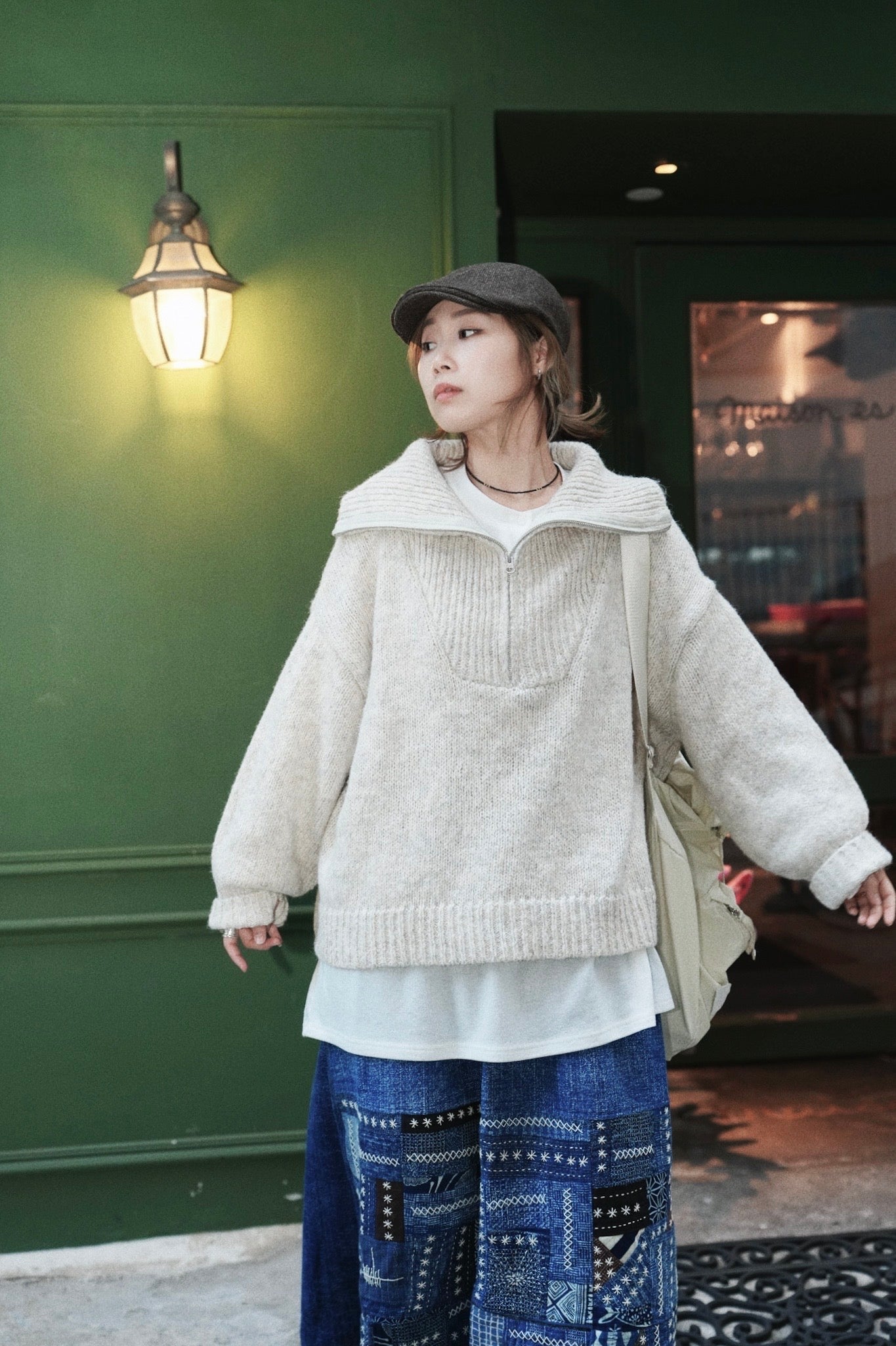 MZ908 HENLEY NECK LONG TEE 【 2件減-$20, 4件減-$50 】