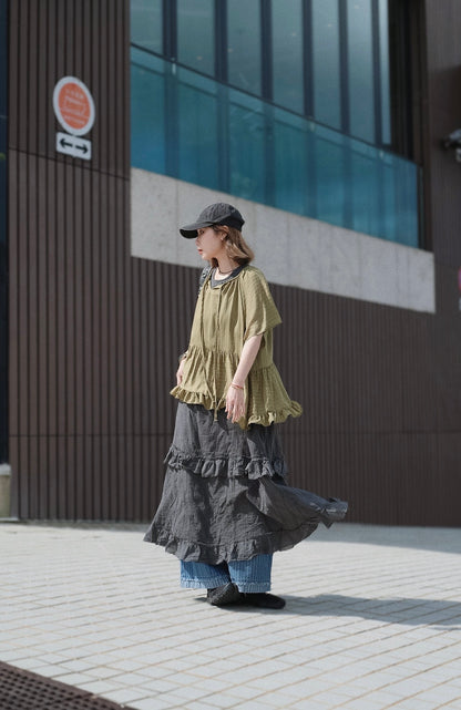 MB0014 SILKY DOBBY STRIPE BLOUSE