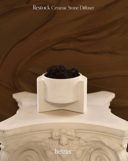HETRAS. 高級陶瓷石擴散器套裝 PREMIUM CERAMIC STONE DIFFUSER SET 🇰🇷韓國限定品*