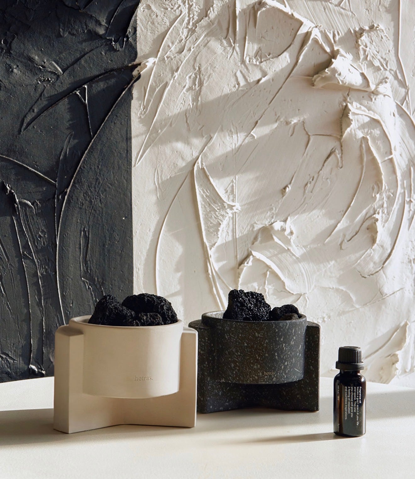 HETRAS. 高級陶瓷石擴散器套裝 PREMIUM CERAMIC STONE DIFFUSER SET 🇰🇷韓國限定品*