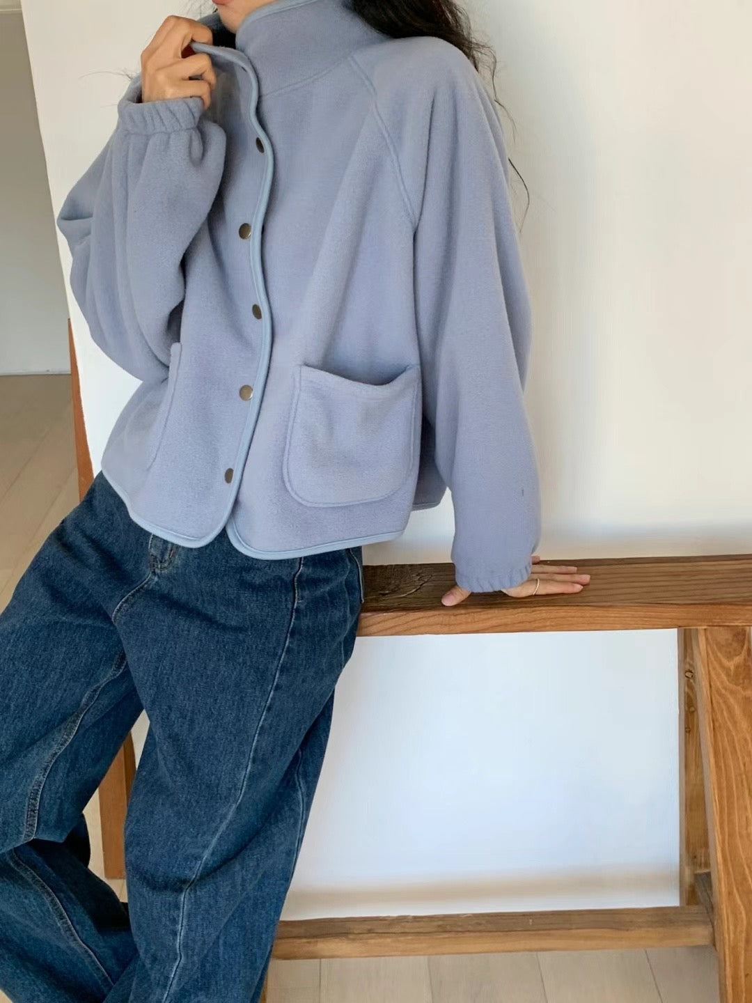 MZ257 COMFY FLEECE JACKET