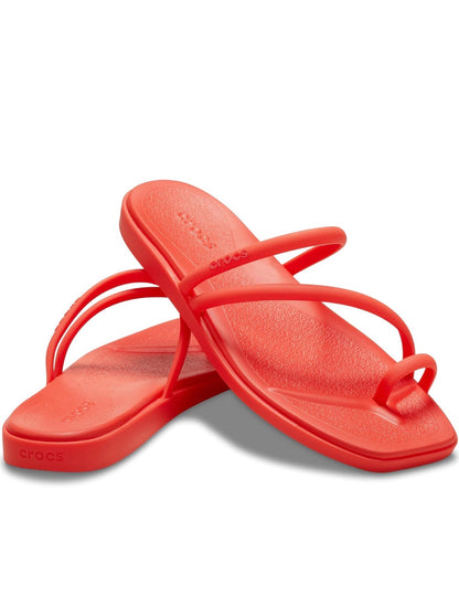 CROCS MIAMI TOE-LOOP BEACH SANDALS (4 COL)