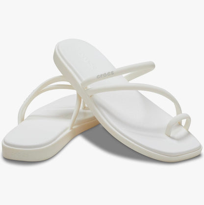CROCS MIAMI TOE-LOOP BEACH SANDALS (4 COL)