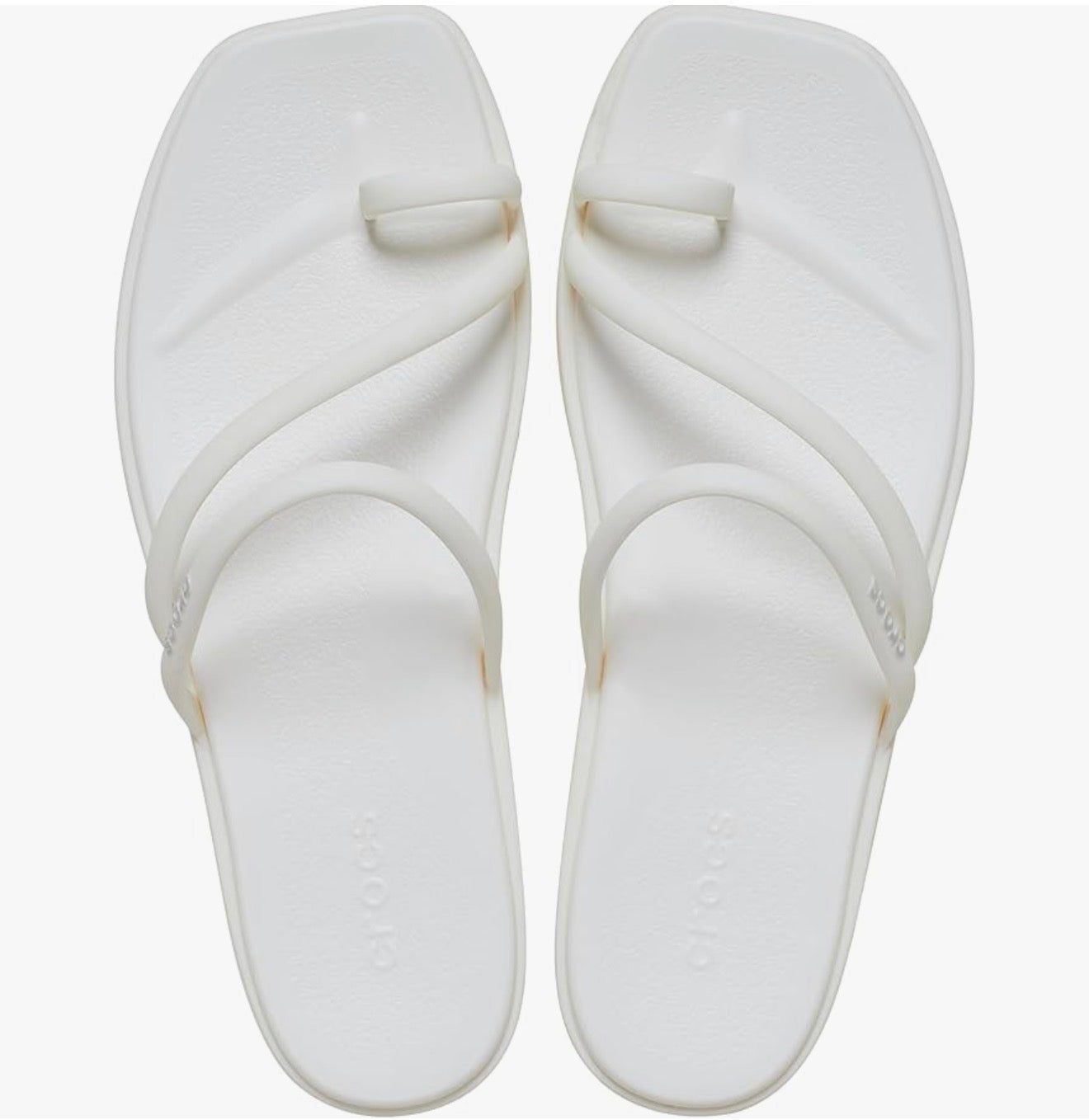 CROCS MIAMI TOE-LOOP BEACH SANDALS (4 COL)