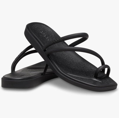 CROCS MIAMI TOE-LOOP BEACH SANDALS (4 COL)