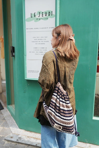 MZ755 LOOSE-FIT PLAID SHIRT
