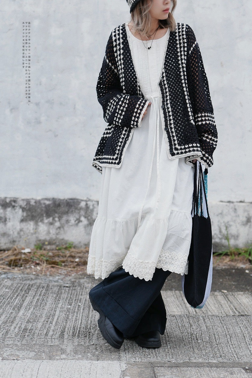 MZ621 WIDE LEG PANTS WITH BELT