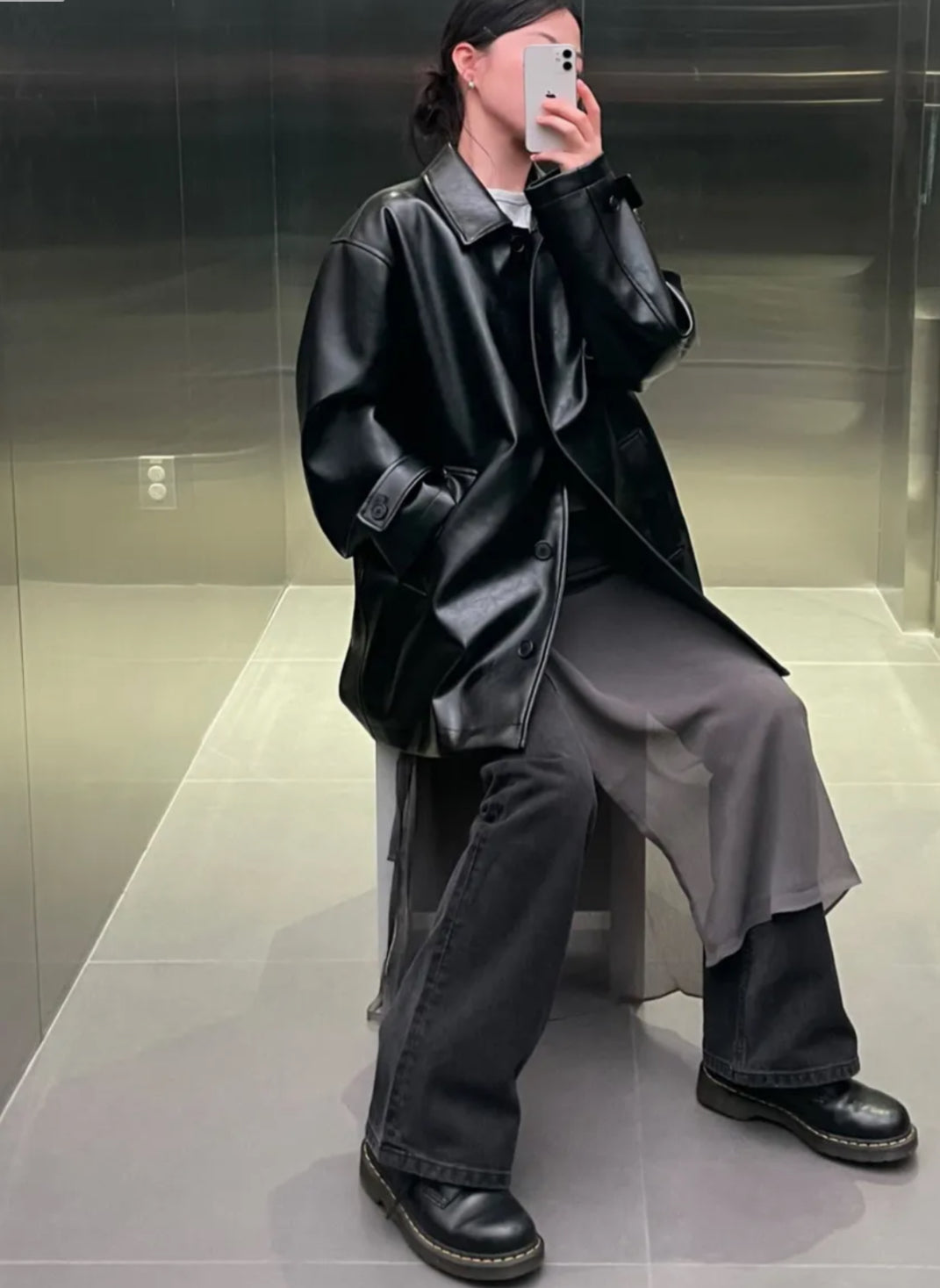 MZ841 CHIFFON SHEER WRAP SKIRT