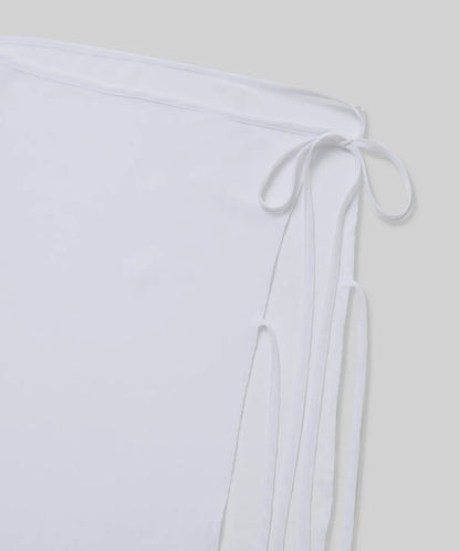 MZ841 CHIFFON SHEER WRAP SKIRT