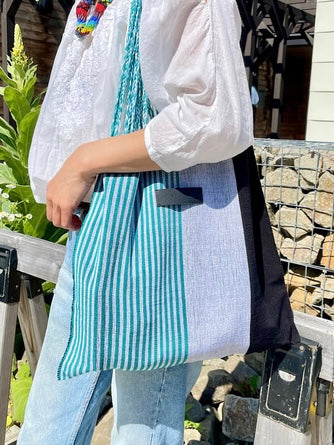 NA433 MOON BIRD HAND-WOVEN HAMMOCK BAG