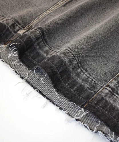 NA434 REMAKE DESIGN DENIM SKIRT