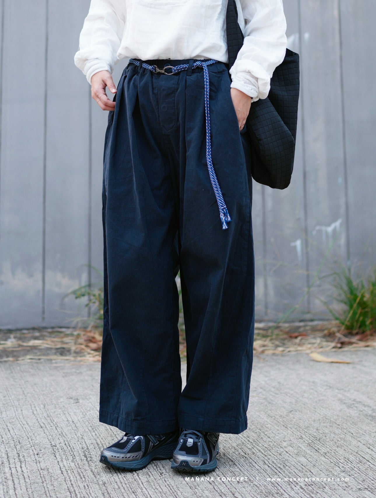 Vintage Wrap Belt - Blue Collection