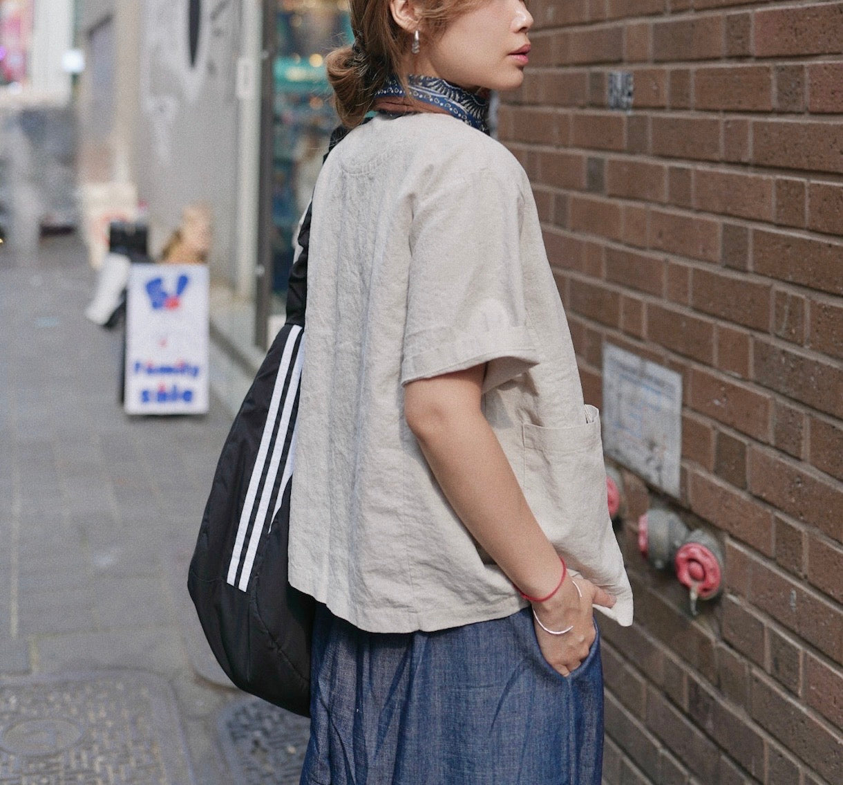 MZ762 V-NECK LINEN BLAZER