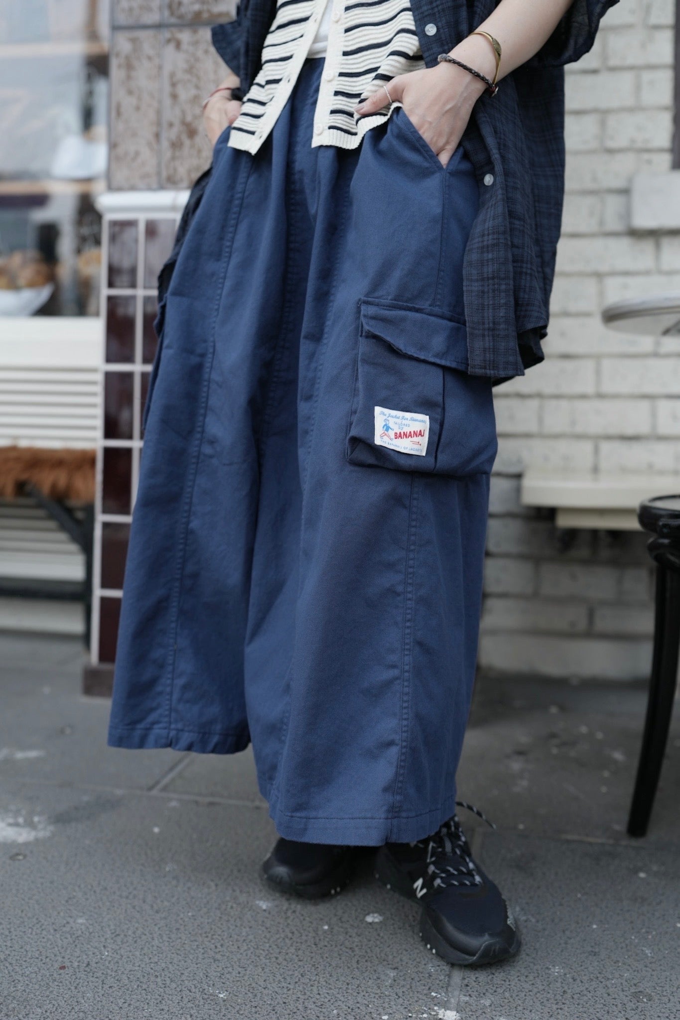 MZ757 CARGO RETRO MIDI SKIRT
