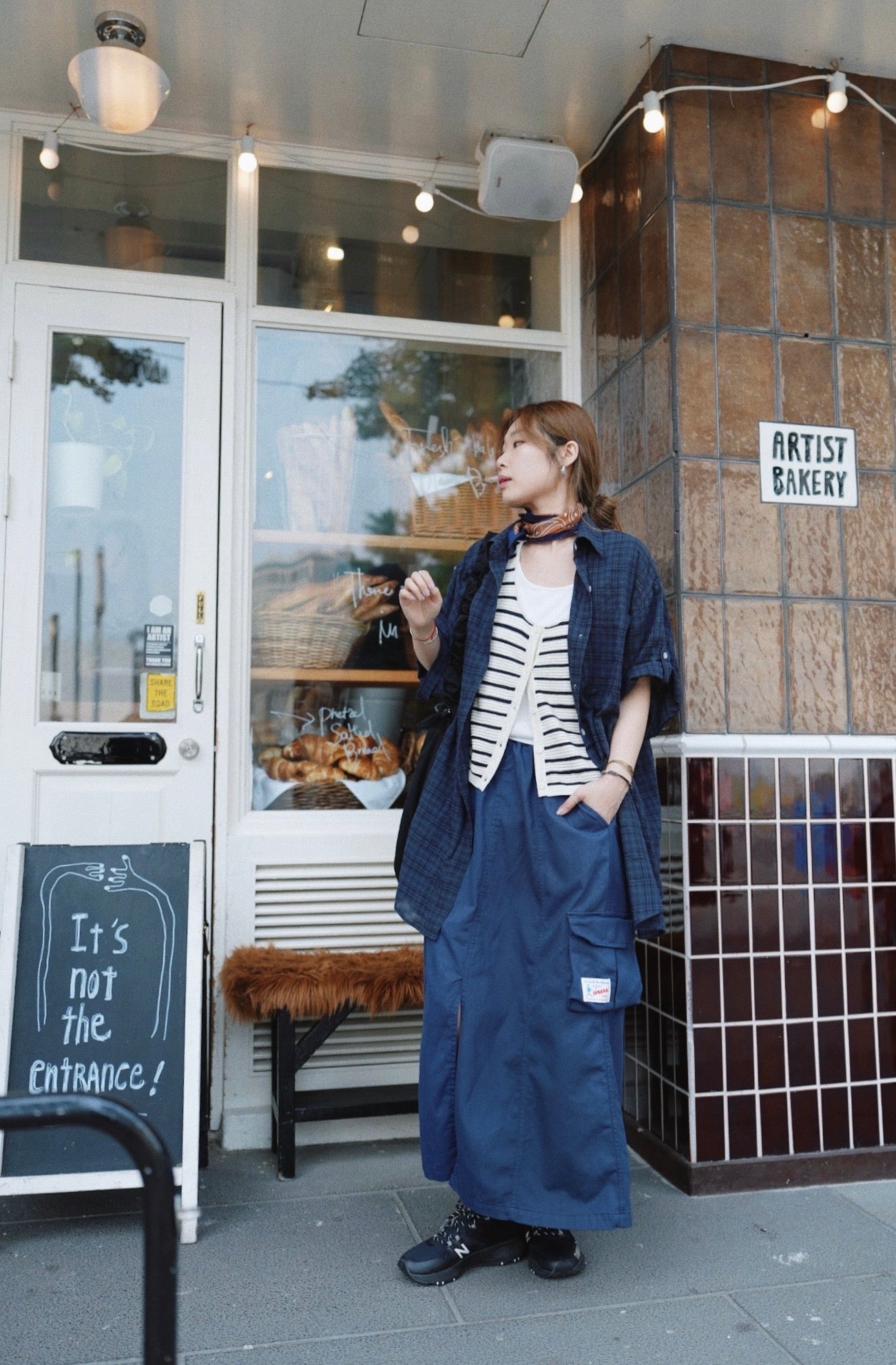 MZ756 2IN1 LAYERED STRIPE VEST TOP