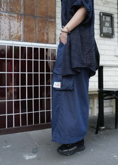 MZ757 CARGO RETRO MIDI SKIRT