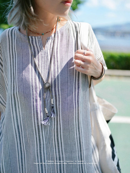 Mañana Handmade Concho Necklace