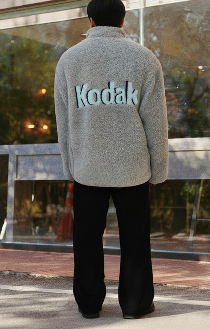 KODAK STAND NECK FLEECE JACKET
